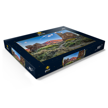 Pico del Teide (3718m) in der Caldera de las Canadas, Teneriffa 100 Puzzle Schachtel Ansicht1