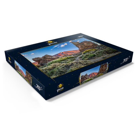 Pico del Teide (3718m) in der Caldera de las Canadas, Teneriffa 200 Puzzle Schachtel Ansicht1