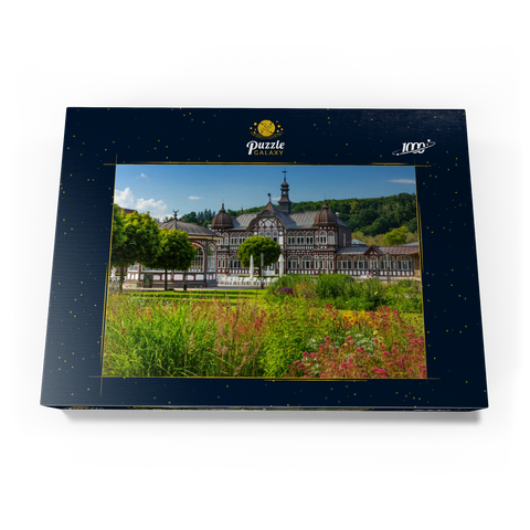 Kuranlagen im Soleheilbad Bad Salzungen, Rhön 1000 Puzzle Schachtel Ansicht3