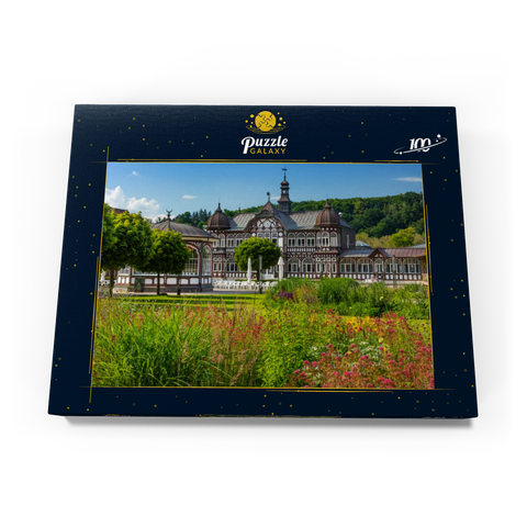 Kuranlagen im Soleheilbad Bad Salzungen, Rhön 100 Puzzle Schachtel Ansicht3