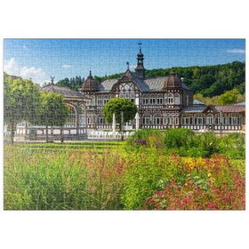 Darstellung des Puzzle Motivs Kuranlagen im Soleheilbad Bad Salzungen, Rhön - Puzzleteile: 500