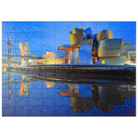 puzzleplate Guggenheim Museum, Museum für moderne und zeitgenössische Kunst 100 Puzzle