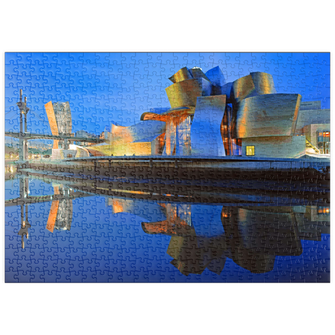 puzzleplate Guggenheim Museum, Museum für moderne und zeitgenössische Kunst 500 Puzzle