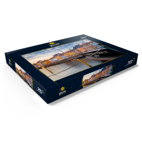 Alternative Darstellung des Puzzle-Motivs Abendstimmung in Kopenhagen am Stichkanal – Puzzleteile: 200