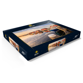 Darstellung des Puzzle Motivs Fischereihafen Weiße Wiek im Ostseebad Boltenhagen - Puzzleteile: 100