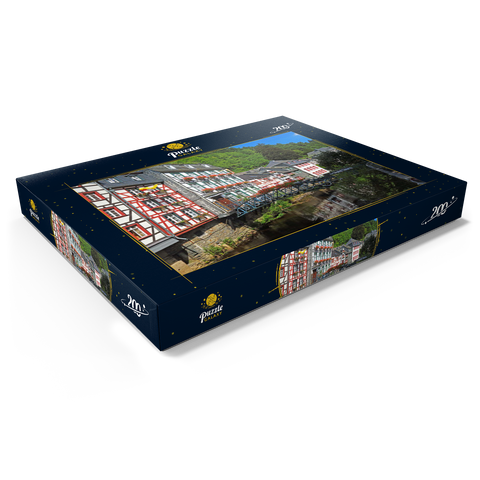 Fachwerkhäuser an der Rur, Monschau 200 Puzzle Schachtel Ansicht1