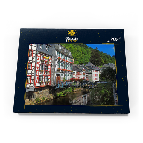 Fachwerkhäuser an der Rur, Monschau 200 Puzzle Schachtel Ansicht3