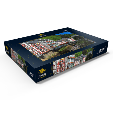 Fachwerkhäuser an der Rur, Monschau 500 Puzzle Schachtel Ansicht1
