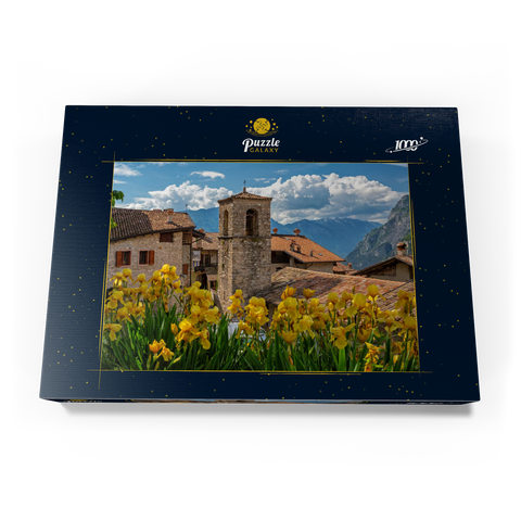 Ville del Monte, Tenno, Gardasee, Provinz Trient, Trentino-Südtirol, Italien 1000 Puzzle Schachtel Ansicht3