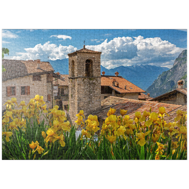 puzzleplate Ville del Monte, Tenno, Gardasee, Provinz Trient, Trentino-Südtirol, Italien 1000 Puzzle