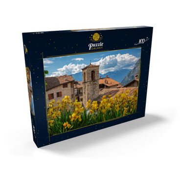 Ville del Monte, Tenno, Gardasee, Provinz Trient, Trentino-Südtirol, Italien 100 Puzzle Schachtel Ansicht2