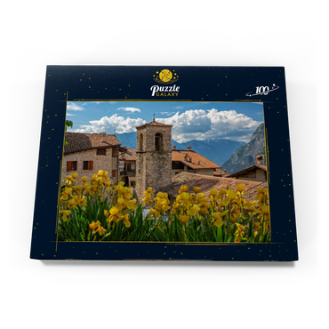 Ville del Monte, Tenno, Gardasee, Provinz Trient, Trentino-Südtirol, Italien 100 Puzzle Schachtel Ansicht3