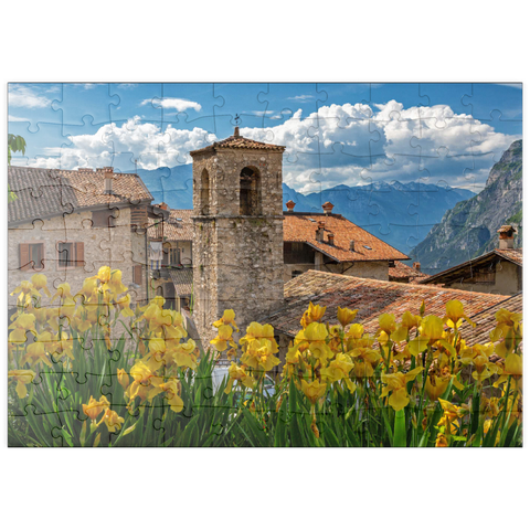 puzzleplate Ville del Monte, Tenno, Gardasee, Provinz Trient, Trentino-Südtirol, Italien 100 Puzzle