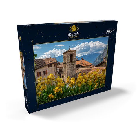 Ville del Monte, Tenno, Gardasee, Provinz Trient, Trentino-Südtirol, Italien 200 Puzzle Schachtel Ansicht2