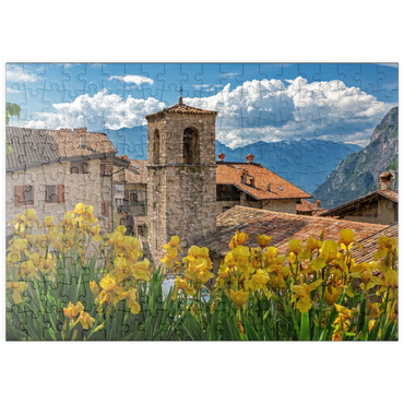 puzzleplate Ville del Monte, Tenno, Gardasee, Provinz Trient, Trentino-Südtirol, Italien 200 Puzzle