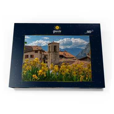 Ville del Monte, Tenno, Gardasee, Provinz Trient, Trentino-Südtirol, Italien 500 Puzzle Schachtel Ansicht3
