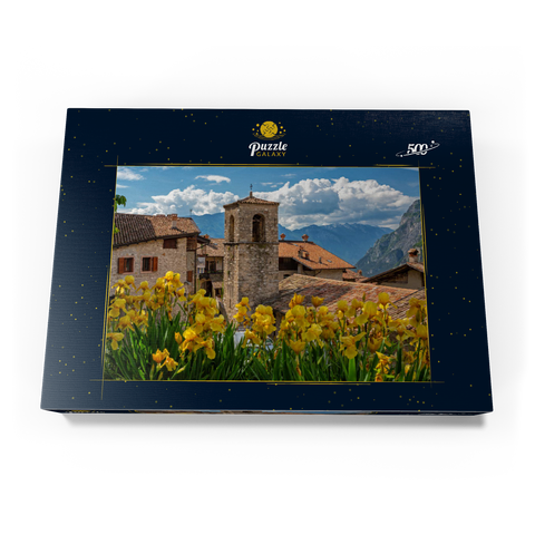 Ville del Monte, Tenno, Gardasee, Provinz Trient, Trentino-Südtirol, Italien 500 Puzzle Schachtel Ansicht3