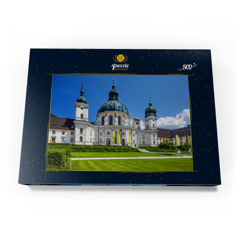 Kloster Ettal in den Ammergauer Alpen 500 Puzzle Schachtel Ansicht3