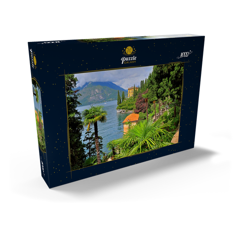 Botanischer Garten der Villa Monastero, Varenna, Comer See, Lombardei, Italien 1000 Puzzle Schachtel Ansicht2
