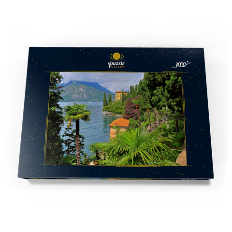 Botanischer Garten der Villa Monastero, Varenna, Comer See, Lombardei, Italien 1000 Puzzle Schachtel Ansicht3