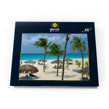 Eagle Beach, Aruba, Inseln unter dem Winde, Karibik 100 Puzzle Schachtel Ansicht3