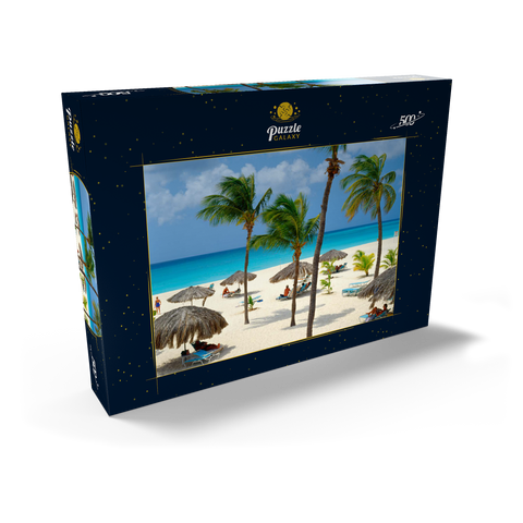 Eagle Beach, Aruba, Inseln unter dem Winde, Karibik 500 Puzzle Schachtel Ansicht2