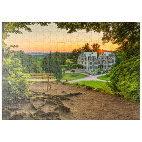 Darstellung des Puzzle Motivs Sommerresidenz Schloss Altenstein im Altensteiner Park, Wartburgkreis - Puzzleteile: 200