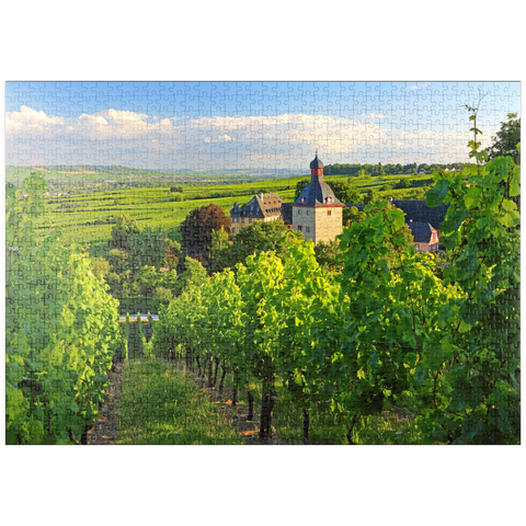 puzzleplate Schloss Vollrads 1000 Puzzle