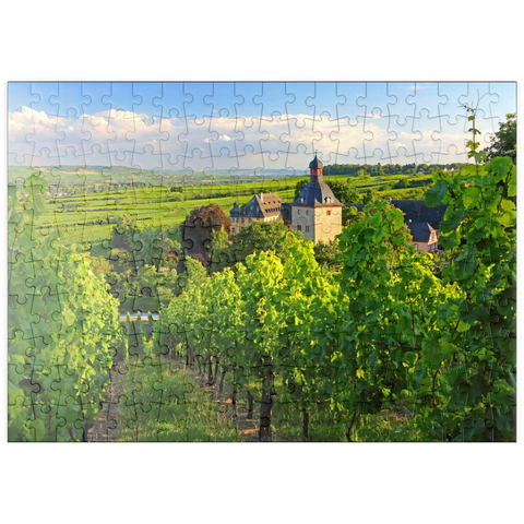 puzzleplate Schloss Vollrads 200 Puzzle
