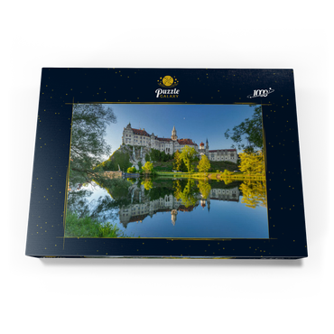 Früher Morgen am Schloss Sigmaringen an der Donau 1000 Puzzle Schachtel Ansicht3