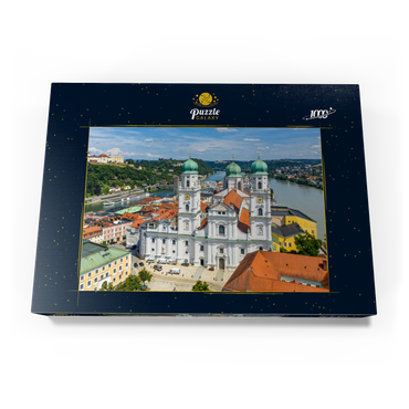 Dom St. Stephan in der Altstadt von Passau, Niederbayern 1000 Puzzle Schachtel Ansicht3