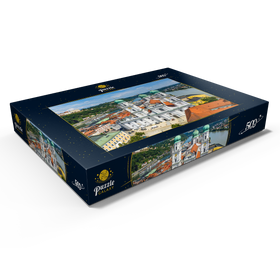 Alternative Darstellung des Puzzle-Motivs Dom St. Stephan in der Altstadt von Passau, Niederbayern – Puzzleteile: 500