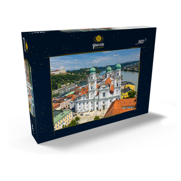Dom St. Stephan in der Altstadt von Passau, Niederbayern 500 Puzzle Schachtel Ansicht2