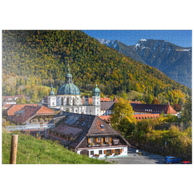 Darstellung des Puzzle-Motivs Benediktinerabtei Kloster Ettal – Puzzleteile: 1000