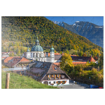 puzzleplate Benediktinerabtei Kloster Ettal 100 Puzzle