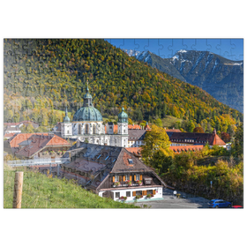 Darstellung des Puzzle-Motivs Benediktinerabtei Kloster Ettal – Puzzleteile: 200