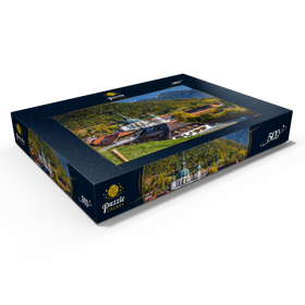 Darstellung des Puzzle Motivs Benediktinerabtei Kloster Ettal - Puzzleteile: 500