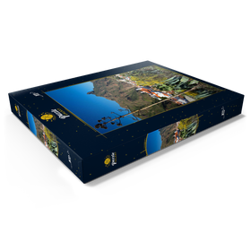 Darstellung des Puzzle Motivs Blick auf Tejada und zum Roque Bentayga, Gran Canaria - Puzzleteile: 100