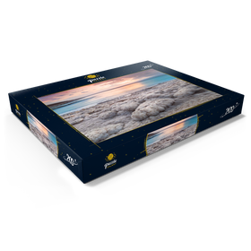 Alternative Darstellung des Puzzle-Motivs Salzkristalle am Ufer des Dead Sea, Jordantal, Jordanien – Puzzleteile: 200
