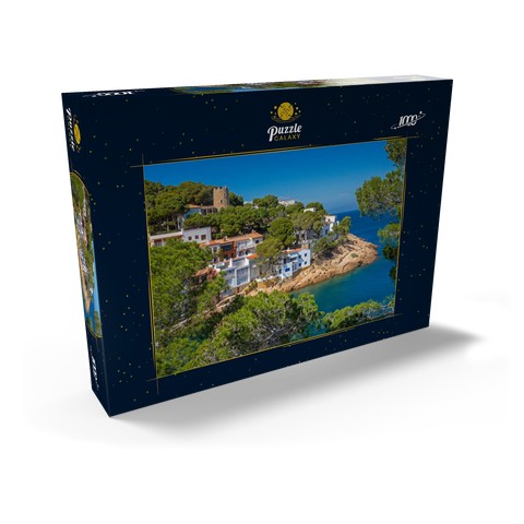 Bucht Cala Sa Tuna, Begur, Costa Brava, Spanien 1000 Puzzle Schachtel Ansicht2