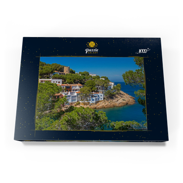 Bucht Cala Sa Tuna, Begur, Costa Brava, Spanien 1000 Puzzle Schachtel Ansicht3