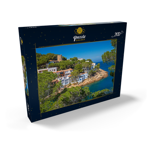 Bucht Cala Sa Tuna, Begur, Costa Brava, Spanien 200 Puzzle Schachtel Ansicht2