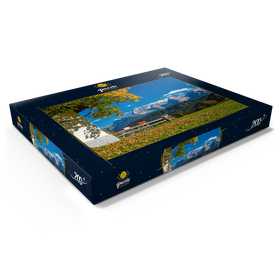 Darstellung des Puzzle Motivs Am Berggasthof Gschwandtnerbauer (1020m) - Puzzleteile: 200