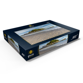 Alternative Darstellung des Puzzle-Motivs St Michael's Mount, Marazion bei Penzance, Penwith Peninsula, Cornwall – Puzzleteile: 1000
