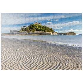 Darstellung des Puzzle Motivs St Michael's Mount, Marazion bei Penzance, Penwith Peninsula, Cornwall - Puzzleteile: 200