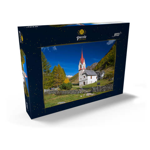 Heilig-Geist-Kirche, Ahrntal, Trentino-Südtirol, Italien 1000 Puzzle Schachtel Ansicht2
