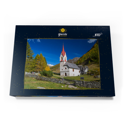 Heilig-Geist-Kirche, Ahrntal, Trentino-Südtirol, Italien 1000 Puzzle Schachtel Ansicht3