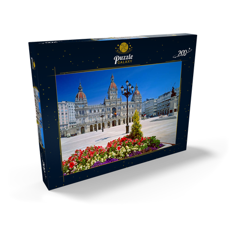 Rathaus mit der Statue der Marka Pita 200 Puzzle Schachtel Ansicht2