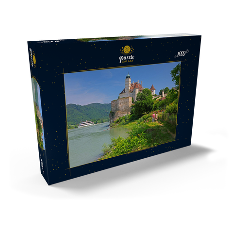 Schloss Schönbühel an der Donau, Schönbühel-Aggsbach, Wachau, Niederösterreich, Österreich 1000 Puzzle Schachtel Ansicht2