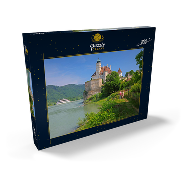 Schloss Schönbühel an der Donau, Schönbühel-Aggsbach, Wachau, Niederösterreich, Österreich 100 Puzzle Schachtel Ansicht2